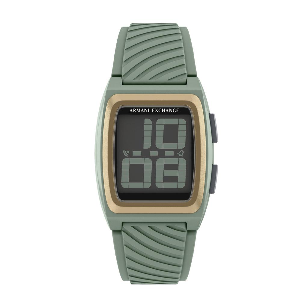 Armani Exchange Men's Digital Silicone Watch AX2969