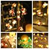 Colorful Light Christmas  Light String Christmas Tree Xmas Ornaments Light  Festive Decoration