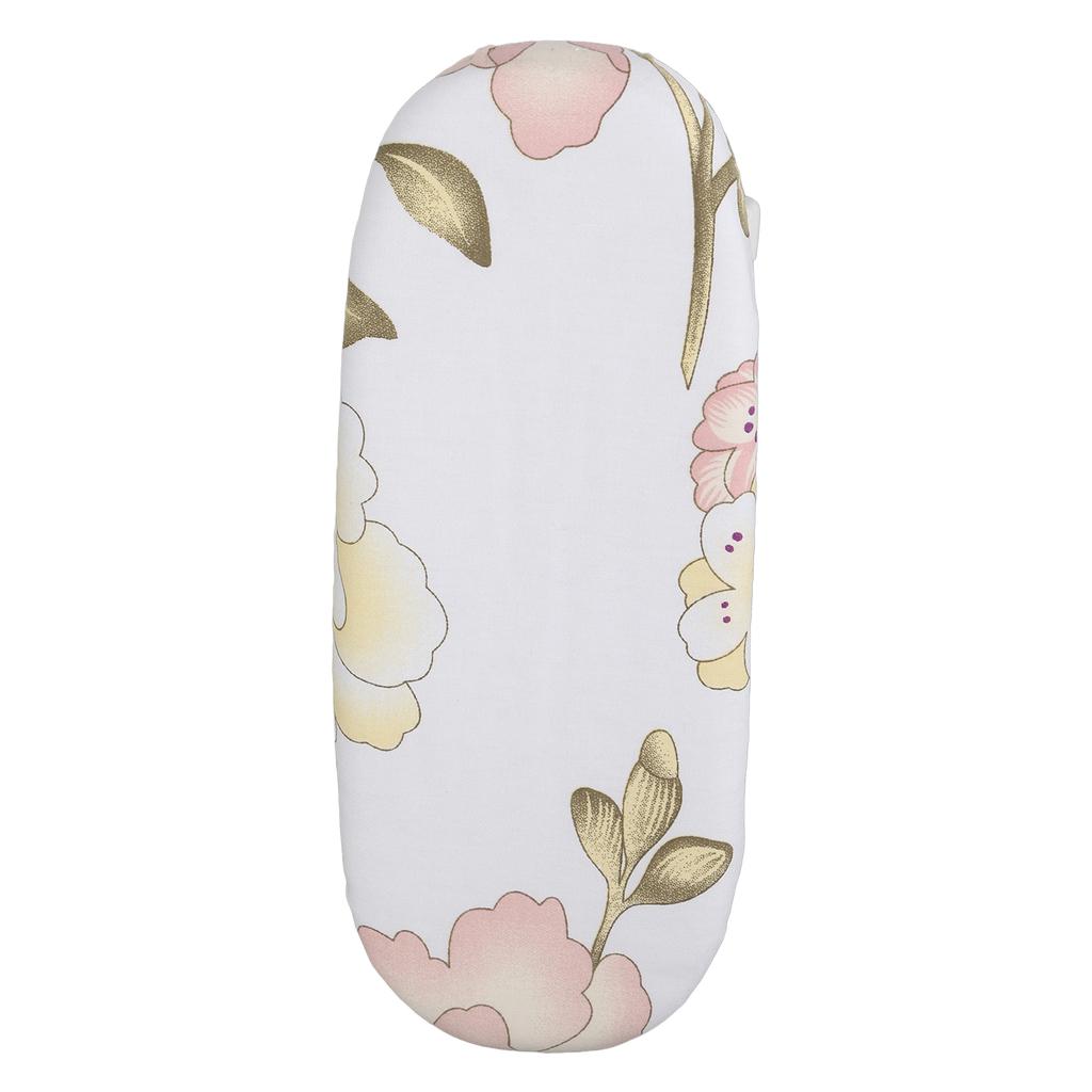Foldable Space Saving Mini Ironing Board Home Travel Sleeve Cuffs Collars Handling Table(Peony)