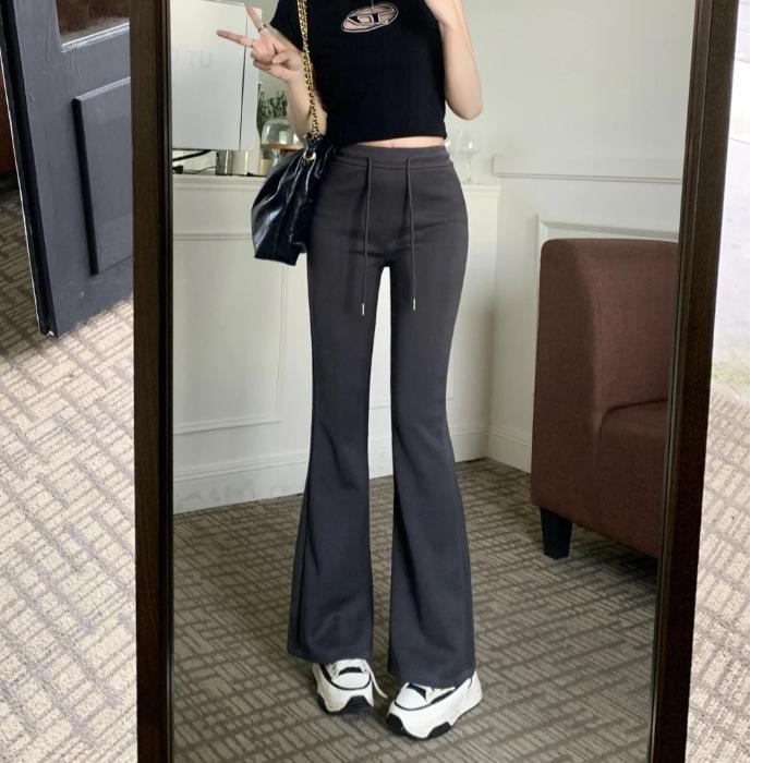 Micro-flare High-Waisted Sports Pants for Kids, Autumn/Winter 2026 Slimming Style