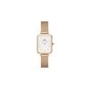 [Official Store/Authentic] Daniel Wellington Quadro 20X26 Pressed Lumine Crystal Watch in Rose Gold, Gold, and Silver. Women's Watch. A perfect gift f