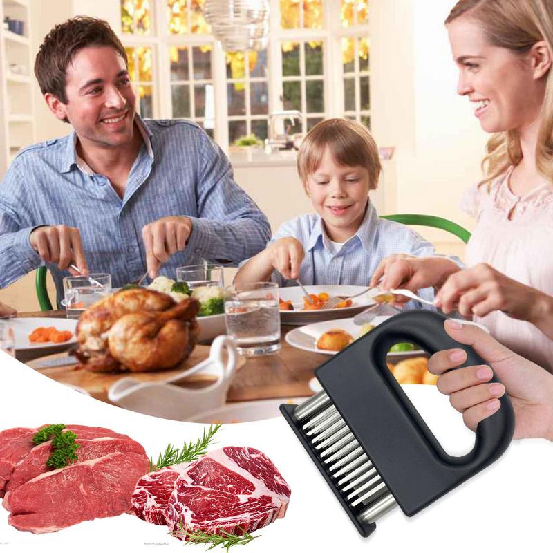Fleischzartmacher Werkzeug Steak Piercing Nadel Werkzeug Fleisch Piercing Zartmacher Küchenhelfer Für Huhn Schwein Pute Fisch Rind