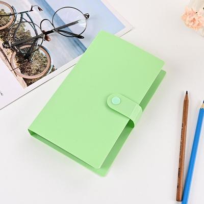 Large-capacity 100 Bills Collection Album Korean Style Dustproof Money Storage Book Waterproof Inner Leaf Ticket Card Book Card