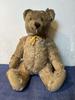 [USED] Vintage Teddy Bear, 52cm, Cries from Belly, Moves Limbs, Yellow Ribbon Intact