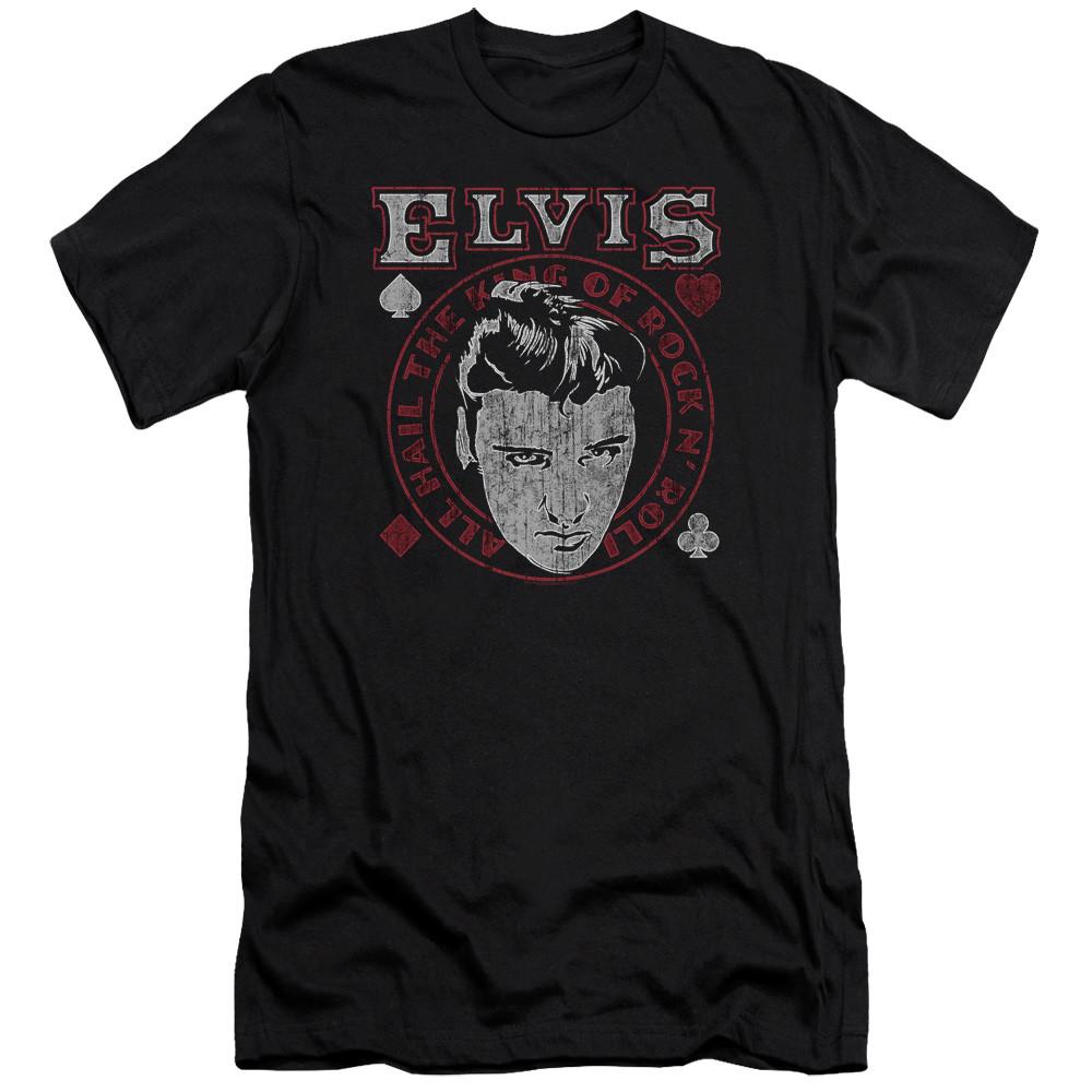 T-ShirtELVIS PRESLEY HAIL THE KING Lic. Adult Men s Graphic Tee Shirt SM-6XL XXXL