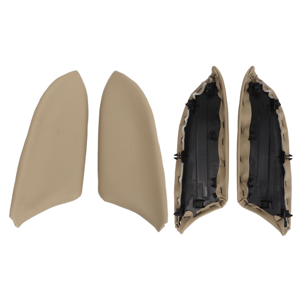 Car Front Door Handle Cover Armrest Lid Pad Left Right Panel Protective Cover for Sedan 2018‑2012