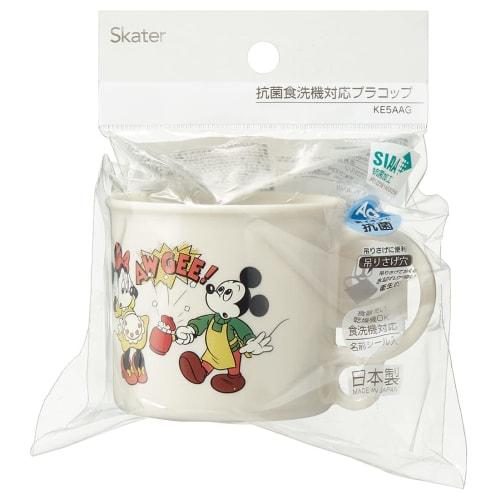 Skater Antibacterial Cup 200ml Disney Mickey Mouse & Friends Cooking Dishwasher Safe Made In Japan KE5AAG-A