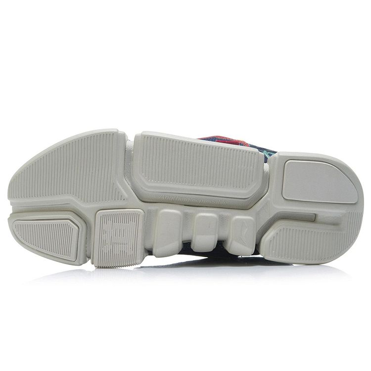 Li Ning Wade 2 Ace Remake One Piece Woven Cushioning Non-Slip Wear-Resistant High-Top Lifestyle Casual Shoes Men Casual Shoes Sailor-Blue AGWR019-3