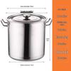Sule 304 Stainless Steel Thickened Stockpot