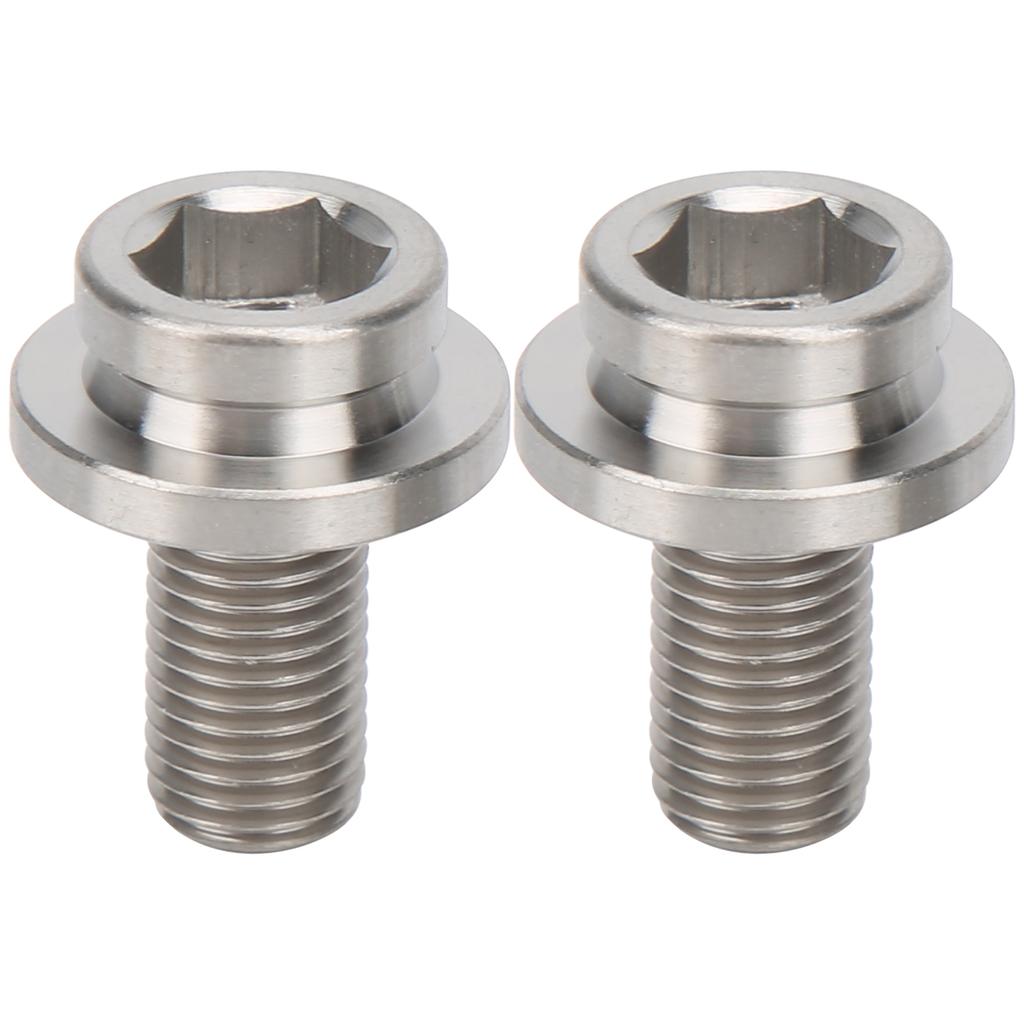 2Pcs Bicycle Titanium Alloy Crank Arm Fixing Screw Bolts for Brompton Folding Bike