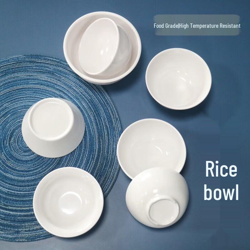 777 Melamine Round Rice and Soup Bowl