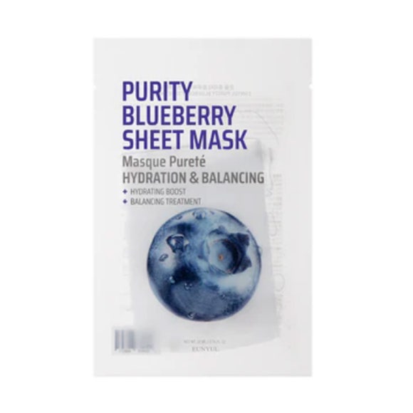 

Eunyul Purity Mask Pack 8 видов (12 вариантов) Blueberry 10PCS