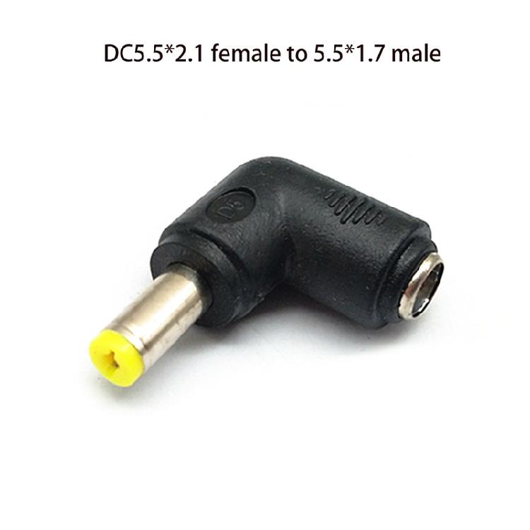Wearproof Power Converter DC5.5x2.1mm Female to 5.5x2.5/5.5x1.7/4.8x1.7mm Male