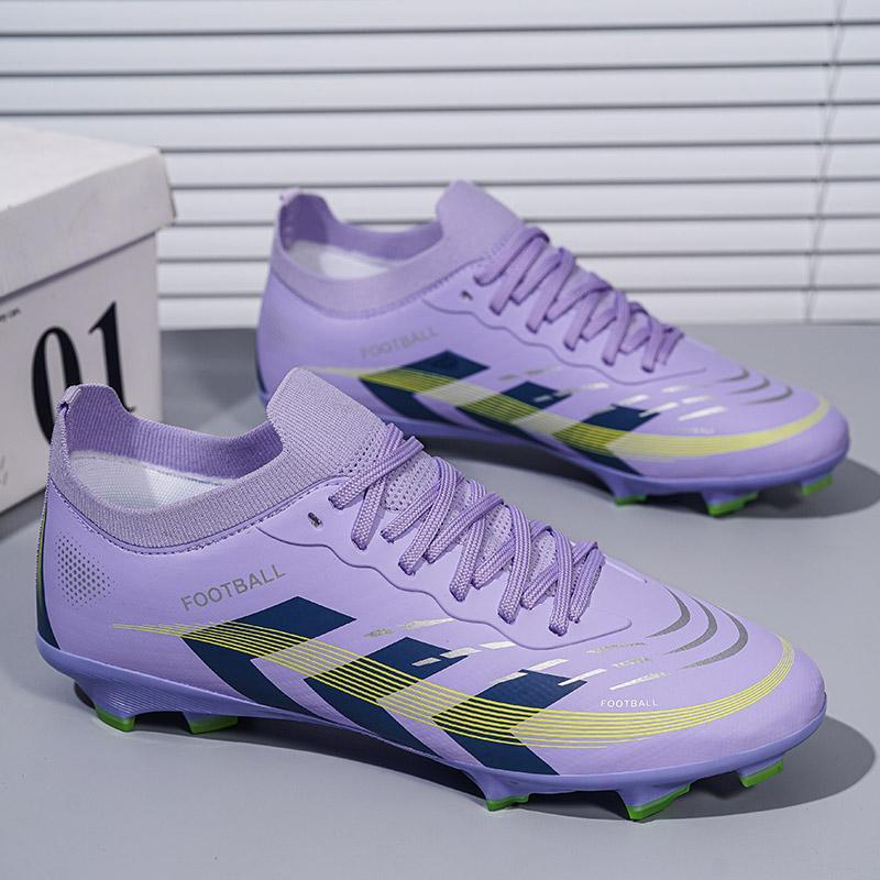 Mens Football Shoes New Ultralight Training Anti Slip Five-a-side Soccer Shoes  New Futsal Court Football Boot for Men