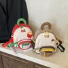 Backpack With Preschool Dog Pendant Curved Shoulder Straps For Comfortable Wear