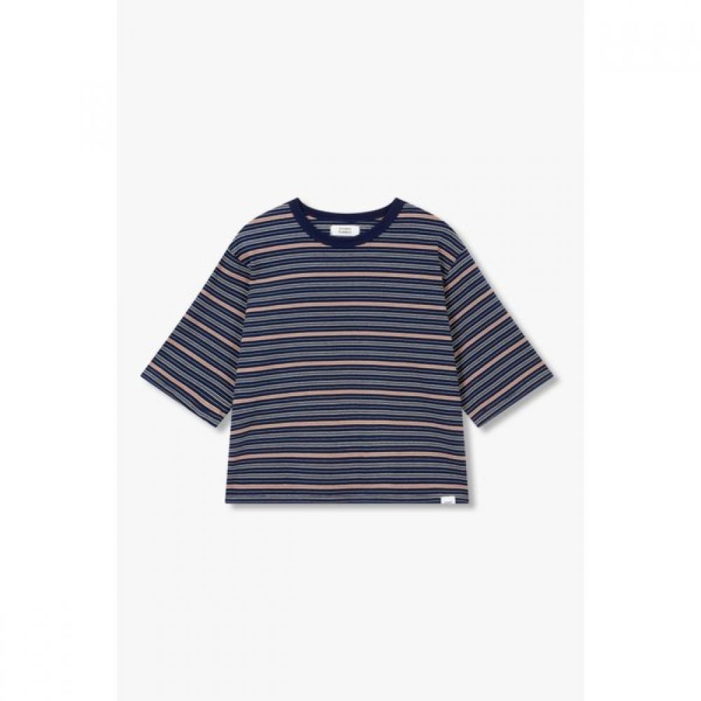 STudio Tomboy STripe Round T shirT 9176222991cT