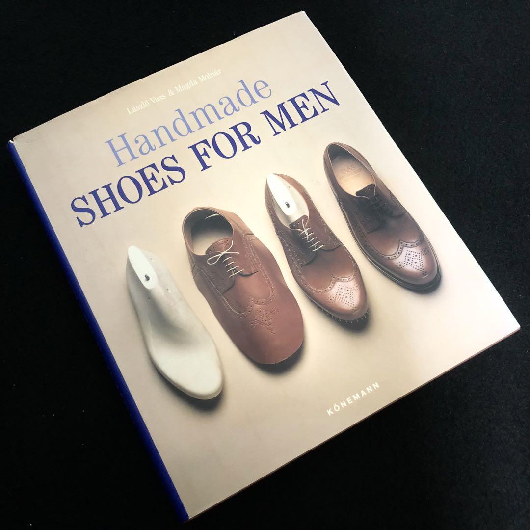 

[USED] Men s shoes, leather shoes, technique book Handmade Shoes for Men