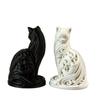 Nordic-Style Desktop Cat Ornaments Cute Sitting Cat Sculpture Cat Statue  Living Room Decor