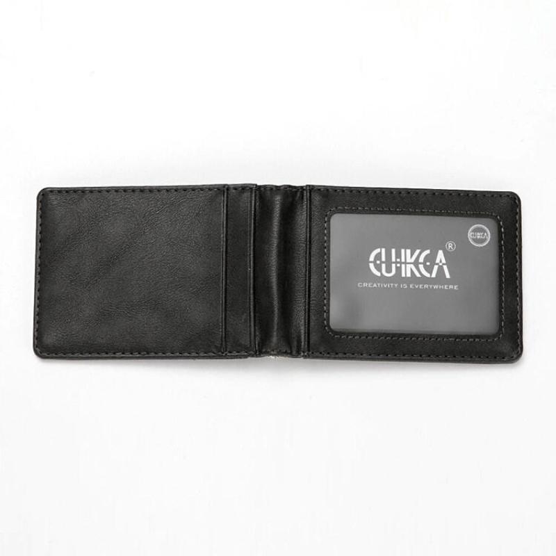 Multi Functional Mens Wallet RFID Card Holder Anti-theft Brush Multi Slot USD Money Clip Card Wallets
