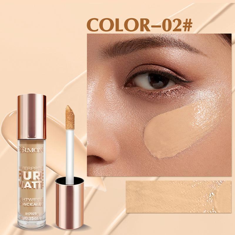 Bsimone Face Concealer Face Foundation Contour Stick Long-Wear Lightweight Brighten Stick Blemish Contouring Beauty Makeup 2