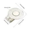 Magnetic Golf Hat Clips Golf-Ball Marker Holder for Golf Gloves Hats Bags Hat Visors Belt Easy To Stick On & Off