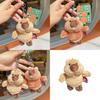 Marmota Cartoon Cute Plush Keychain Backpack Pendant For Gift And Use Everyday