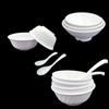 Chinese Style White Melamine Rice Bowl