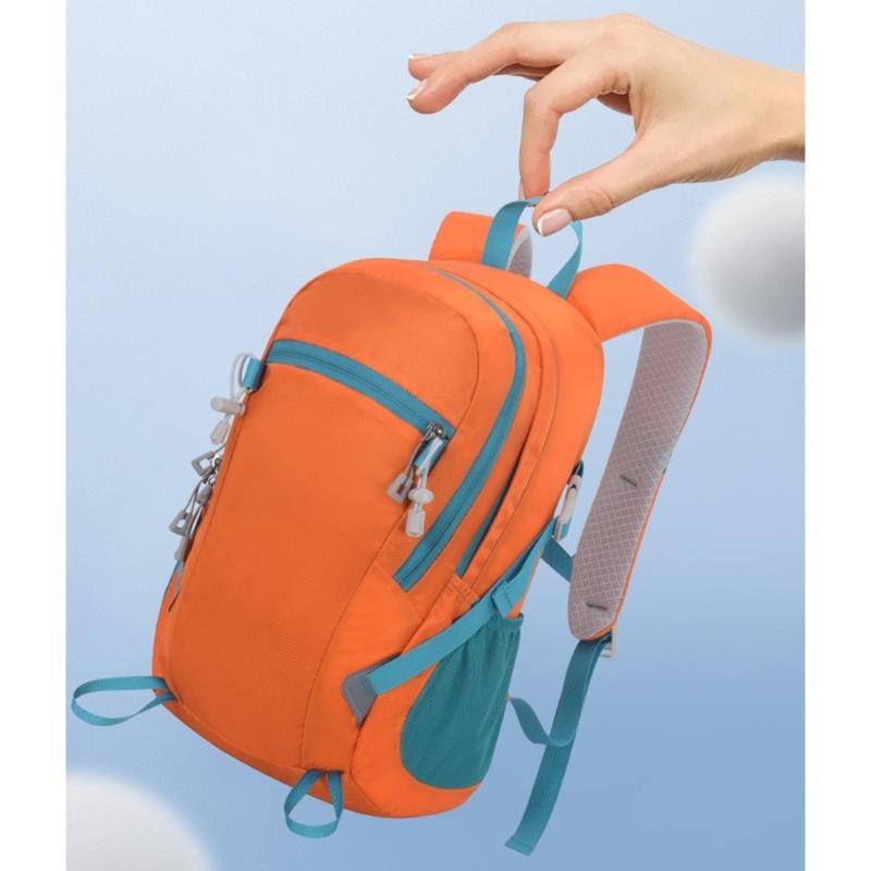 Wanderrucksack für Damen Herren Student Schulrucksack Nylon Tagesrucksäcke Große Kapazität Reiserucksack Fahrradrucksack