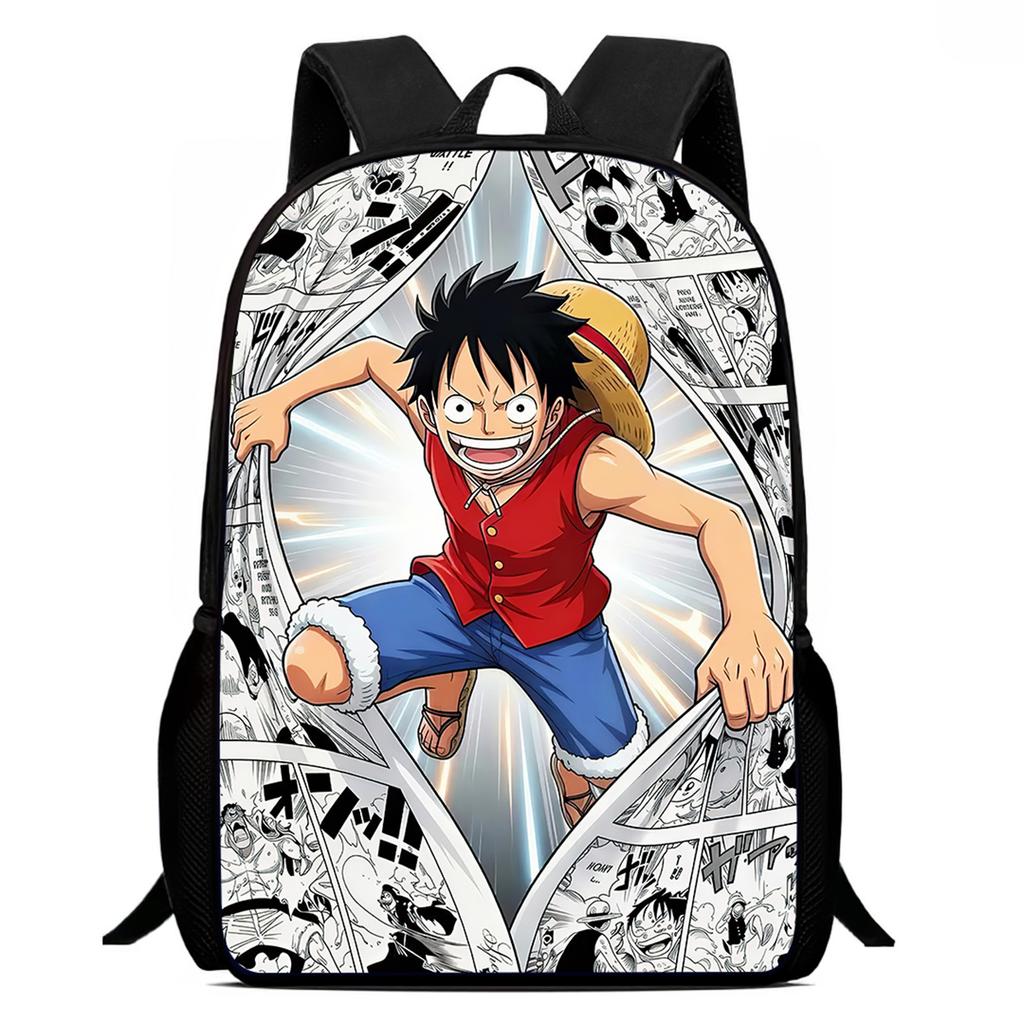 15 Inch One Piece Lightweight Large Capacity School Backpack, Durable Travel Outing Daypack Unisex for Boys Girls Age 6-10 Use