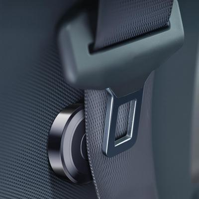 Magnetic Car Seat Belt Holder Fixing Clip Alloy Seat Belt Limiter Stopper Seat Belt Stabilizing Device Car Interior Accessories