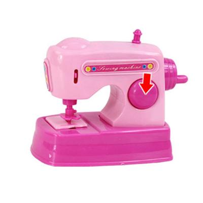 Simulazione giocattolo per bambini Mini macchina da cucire Divertenti piccoli giocattoli Decorazione da scrivania