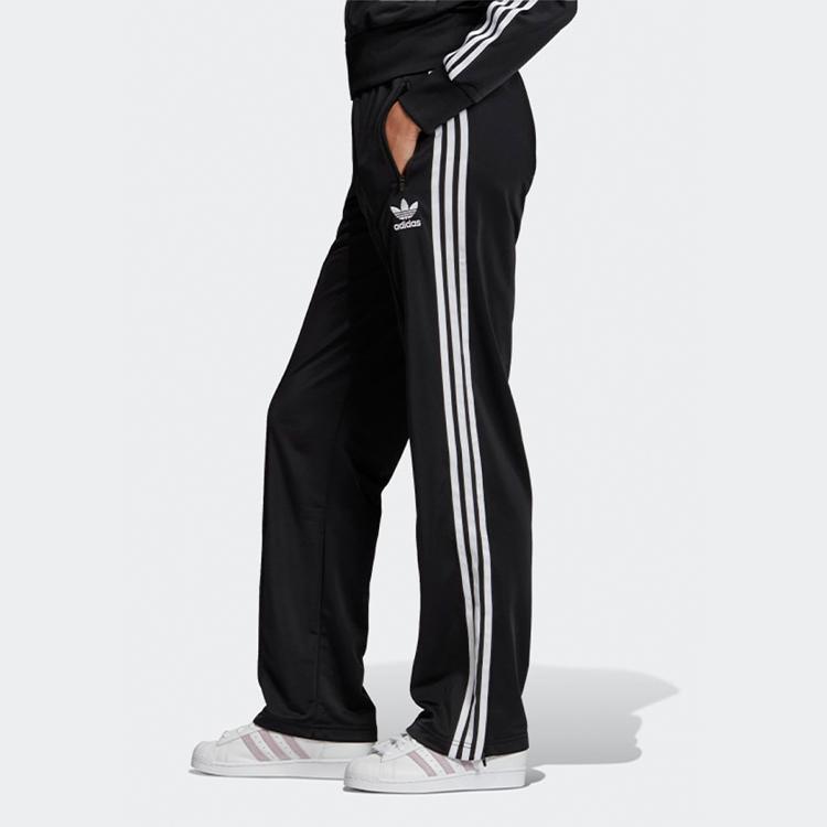 adidas Womens Firebird Track Pants Black/White Women Streetwear ED7508