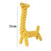 Cotton rope dog toy Pipi set animal modeling weaving toy knot anti-gnashing dog toy