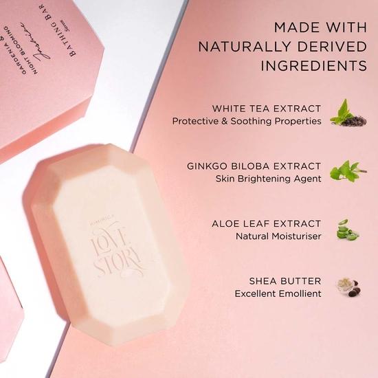 Kimirica Jasmine Kremowe Mydło 85g | Odpowiednie dla Wszystkich Typów Skóry | Nawilżające Mydło Kąpielowe dla Miękkiej, Promiennej Skóry i Ciała | Dla Mężczyzn i Kobiet