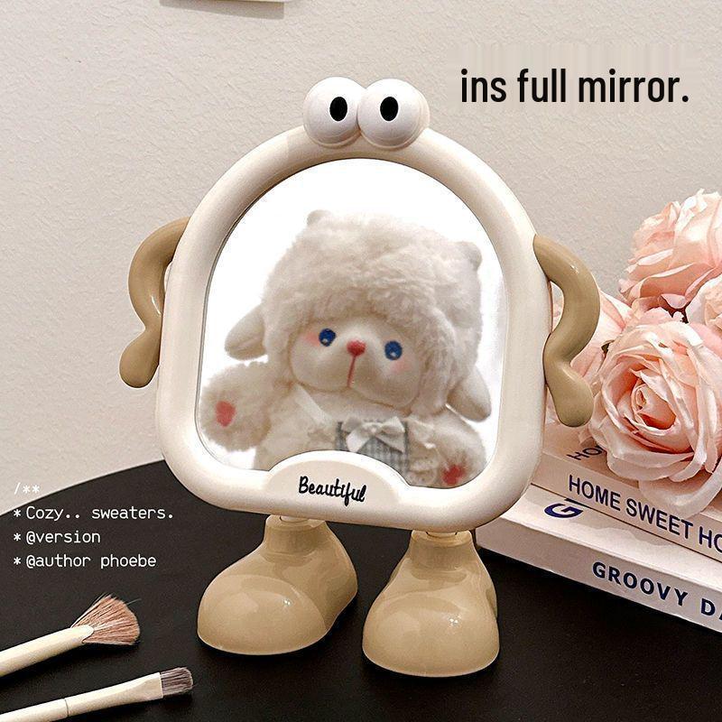 High-Grade Portable HD Makeup Mirror for Bedroom or Dorm 2025