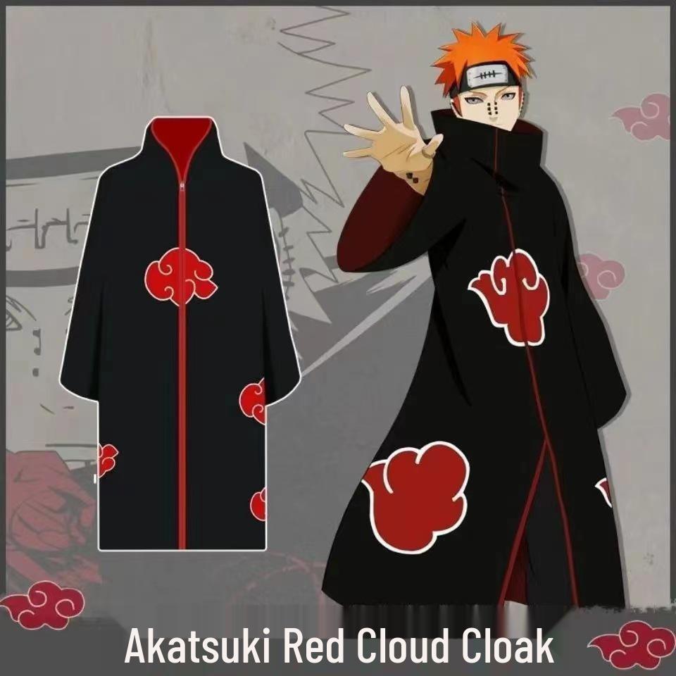Uchiha Itachi Plášť Akatsuki Cosplay Kostým na Halloween
