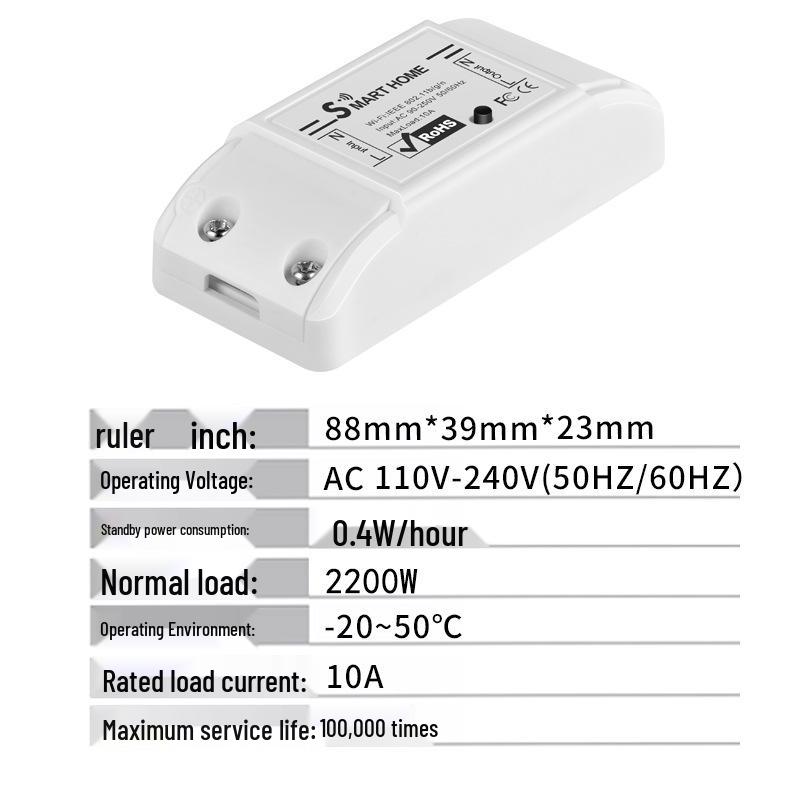 Graffiti Smart ZigBee3.0 WiFi Switch: Wireless Remote Control with Timer