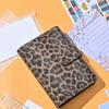 6 Hole Binder Pockets Soft Budget Binder Planner PU Notebook Binder  for Budgeting