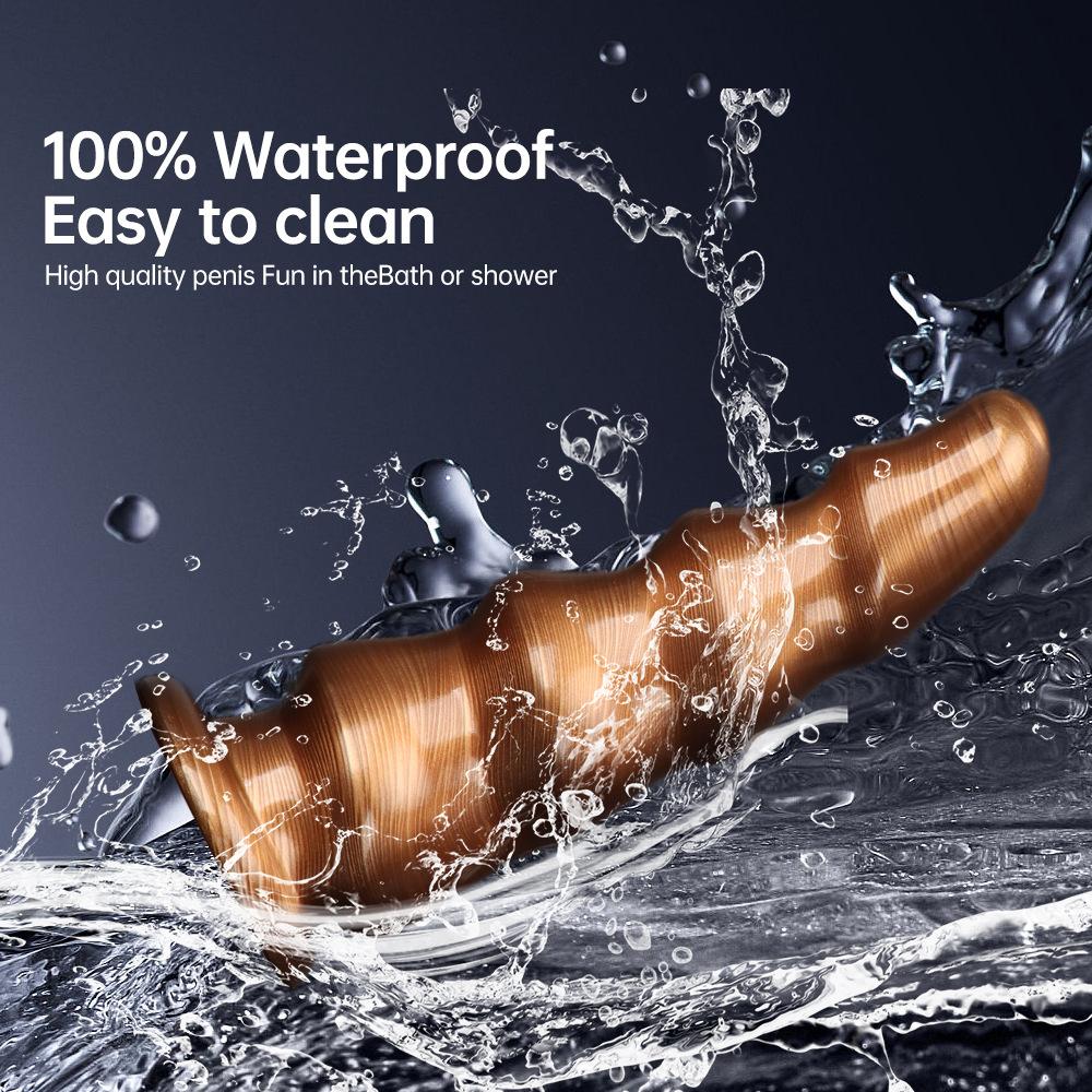 Gemischte Farbe PVC Dildo Buttplug Analmasturbatoren Sexspielzeug Realistischer Penis Strap-on Schwanz Fisting