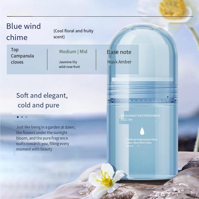 1PC Walking Bead Antiperspirant Deodorant Refreshing Antiperspirant Net Taste Fragrant Non-sticky 20ml