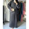 Plus Velvet Thickened Flannel Doll Collar Pajamas Women's Autumn and Winter Cute and Sweet Coral Fleece Home Service Suit Can Be Worn Outside