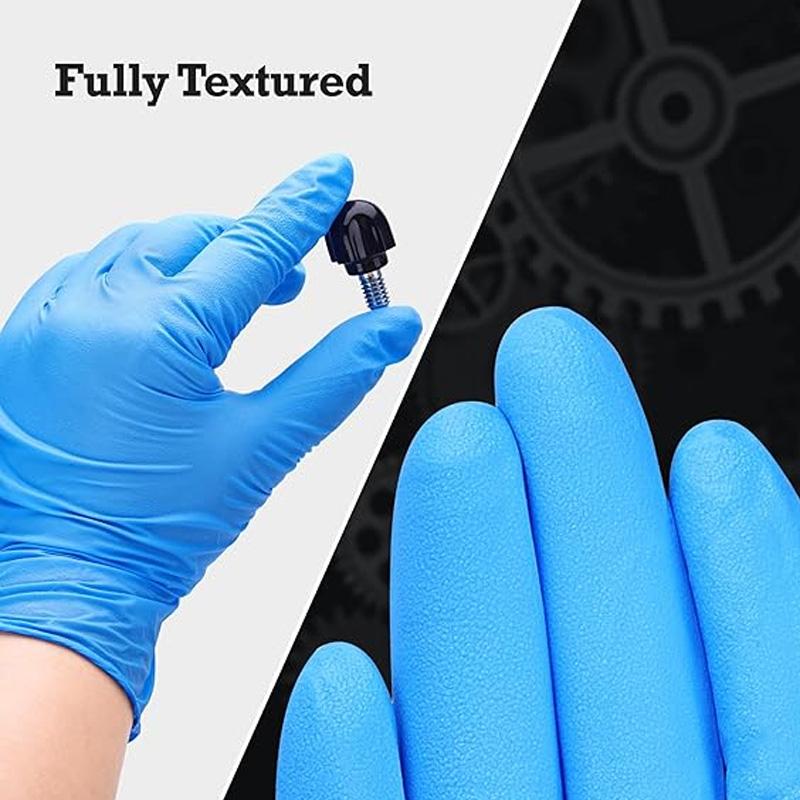 

Nitrile Gloves - Food Grade Disposable Rubber Gloves for Kitchen, Cleaning & Industrial Use United States