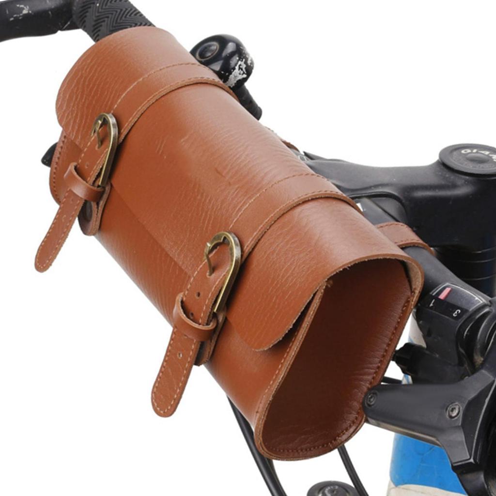 Bicycle Front Bag Bike Handlebar Pack Saddle for Folding Tricycles