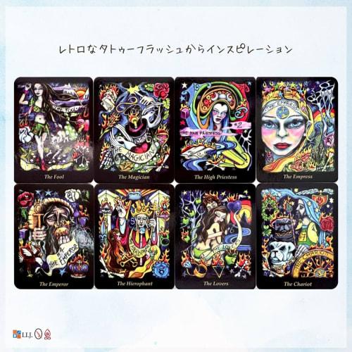 I.I.J Bonefire Tarot, Waite Edition, 78 Cards, Tarot Reading, with Japanese Instructions, Authentic