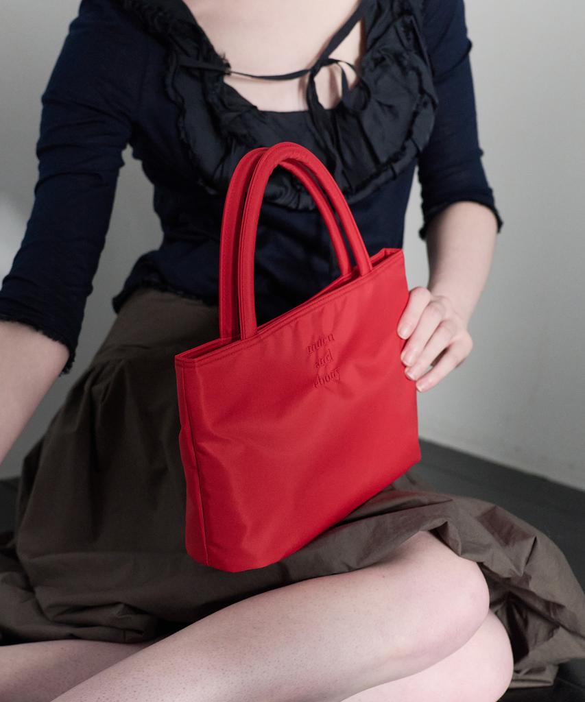 Mucu And Ebony Near Tote Bag _ Red