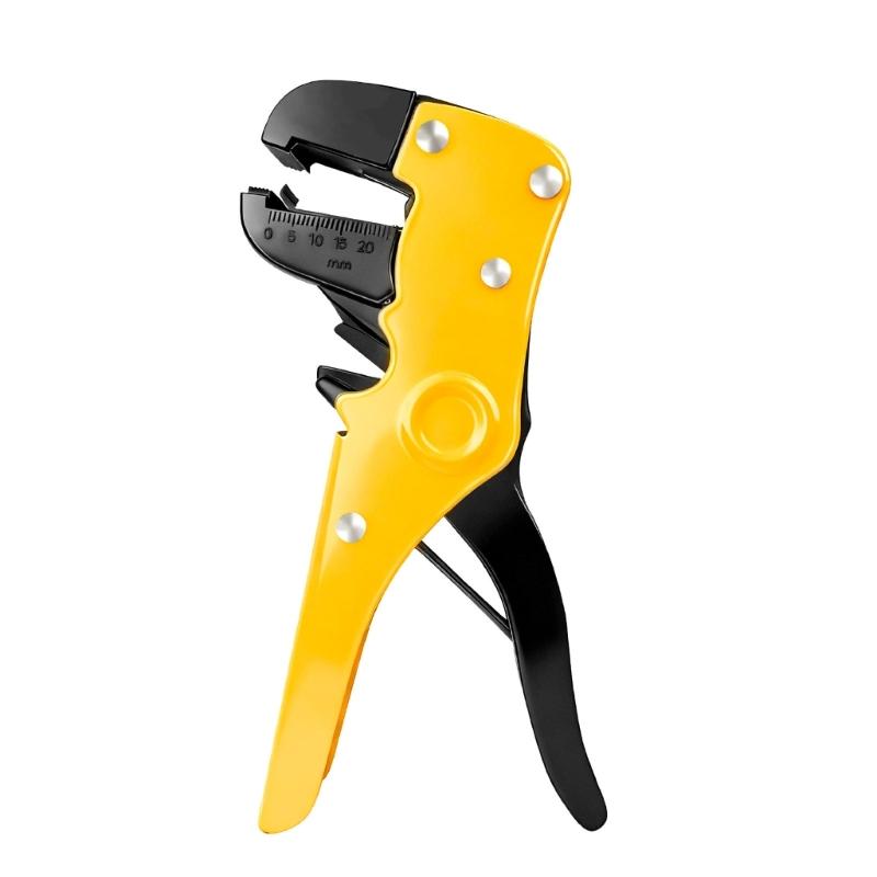 

Professional Wire Stripper Wire Stripping Tool For Electrical Work Home Repair DIY Use With Ergonomic Handle Design