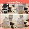 Dopamine Style Girls Backpack With Nylon For School And College