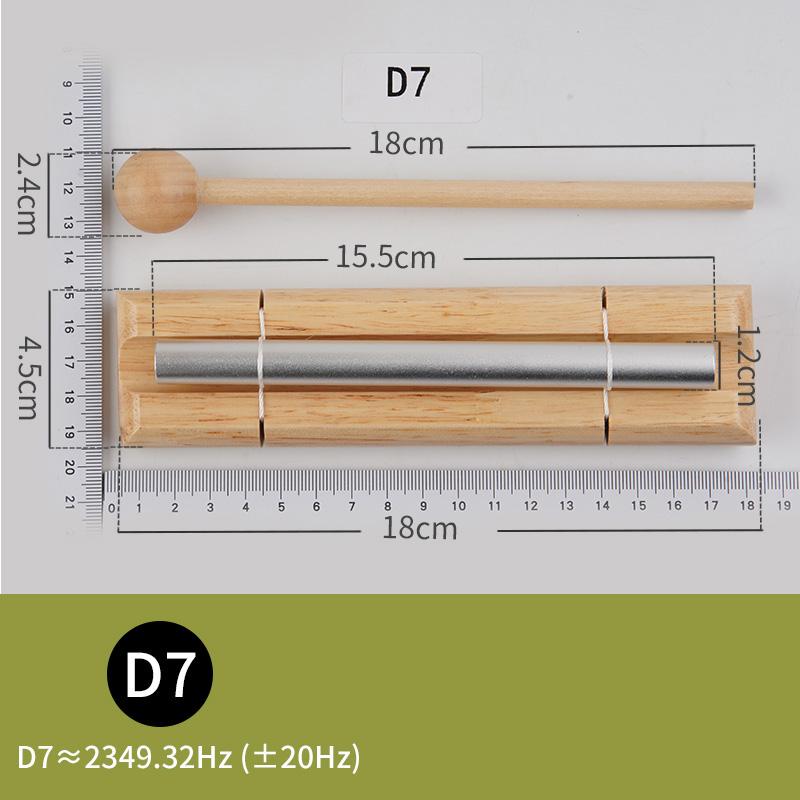 Portable Alloy Energy Sound Bundle Stick Sound Healing Professional Yoga Meditation Chimes Relaxation Percussion Instruments