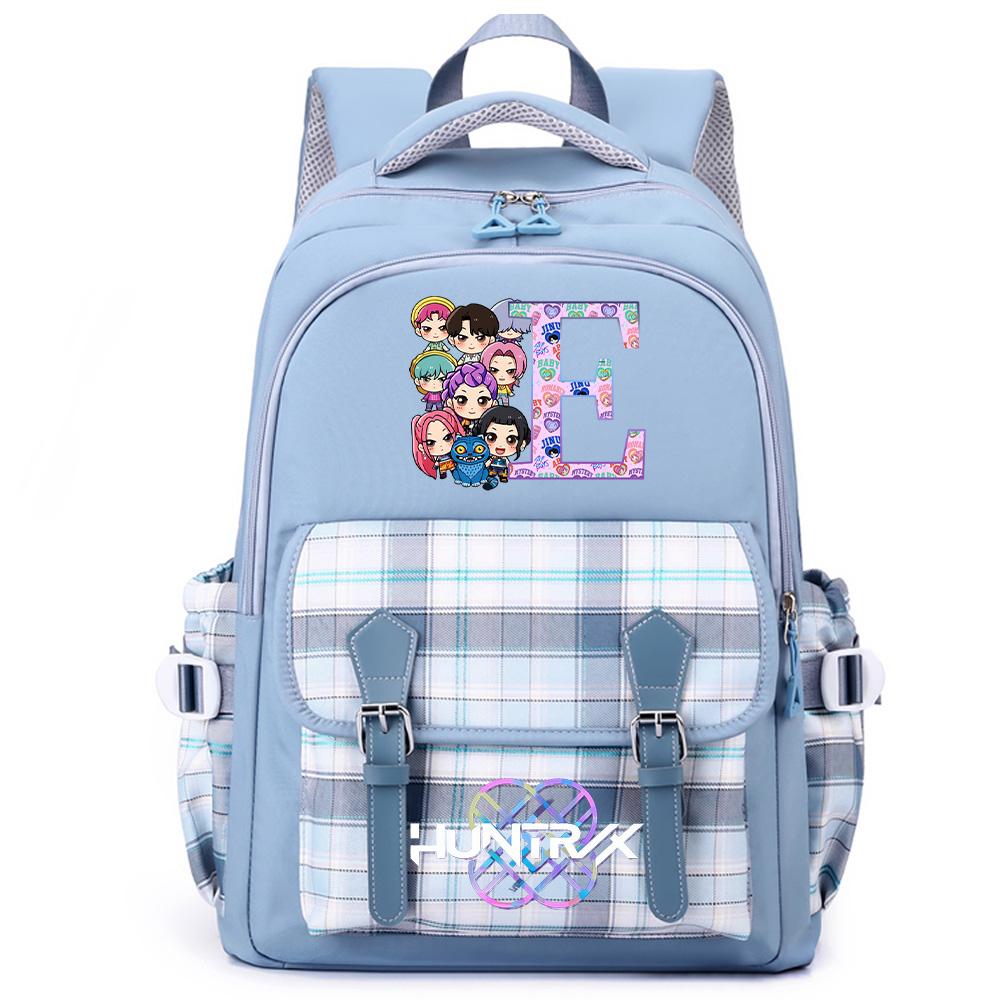 26 English Letter K-Pop Printed Large Capacity Backpack for Teenger Student Girl Boy Schoolbag Bookbag Women Waterproof Travel Bag Kid Gift Mochila
