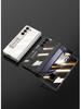 Samsung Z Fold5 Electroplated Transparent Case with Hinge Protection and Foldable Screen Bracket
